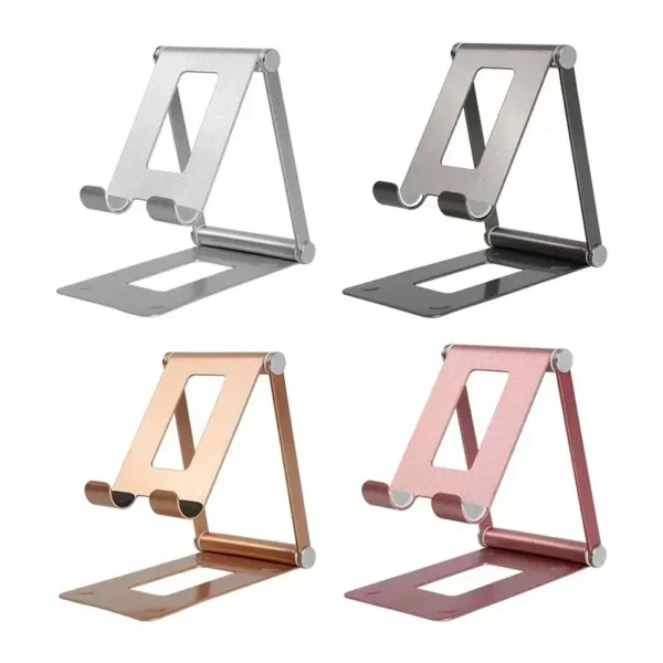 Adjustable Phone Holder Desktop Foldable Tablet Support Stand Desk Bracket Organizer Portable Smartphone Mount Office Supplies - Image 2