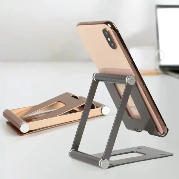 Adjustable Phone Holder Desktop Foldable Tablet Support Stand Desk Bracket Organizer Portable Smartphone Mount Office Supplies - Image 3